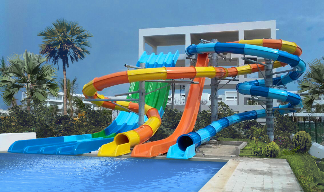 Новый аквапарк в отеле Riu República