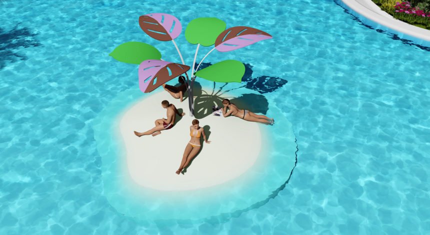 SandBank: искусственные острова для релакса, загара и игр.