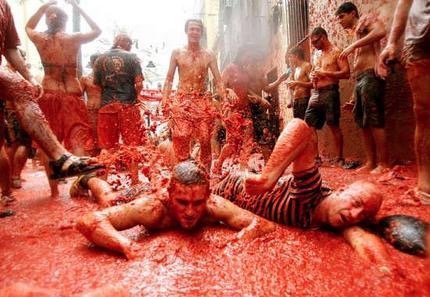 В Испании готовятся к «томатному» празднику