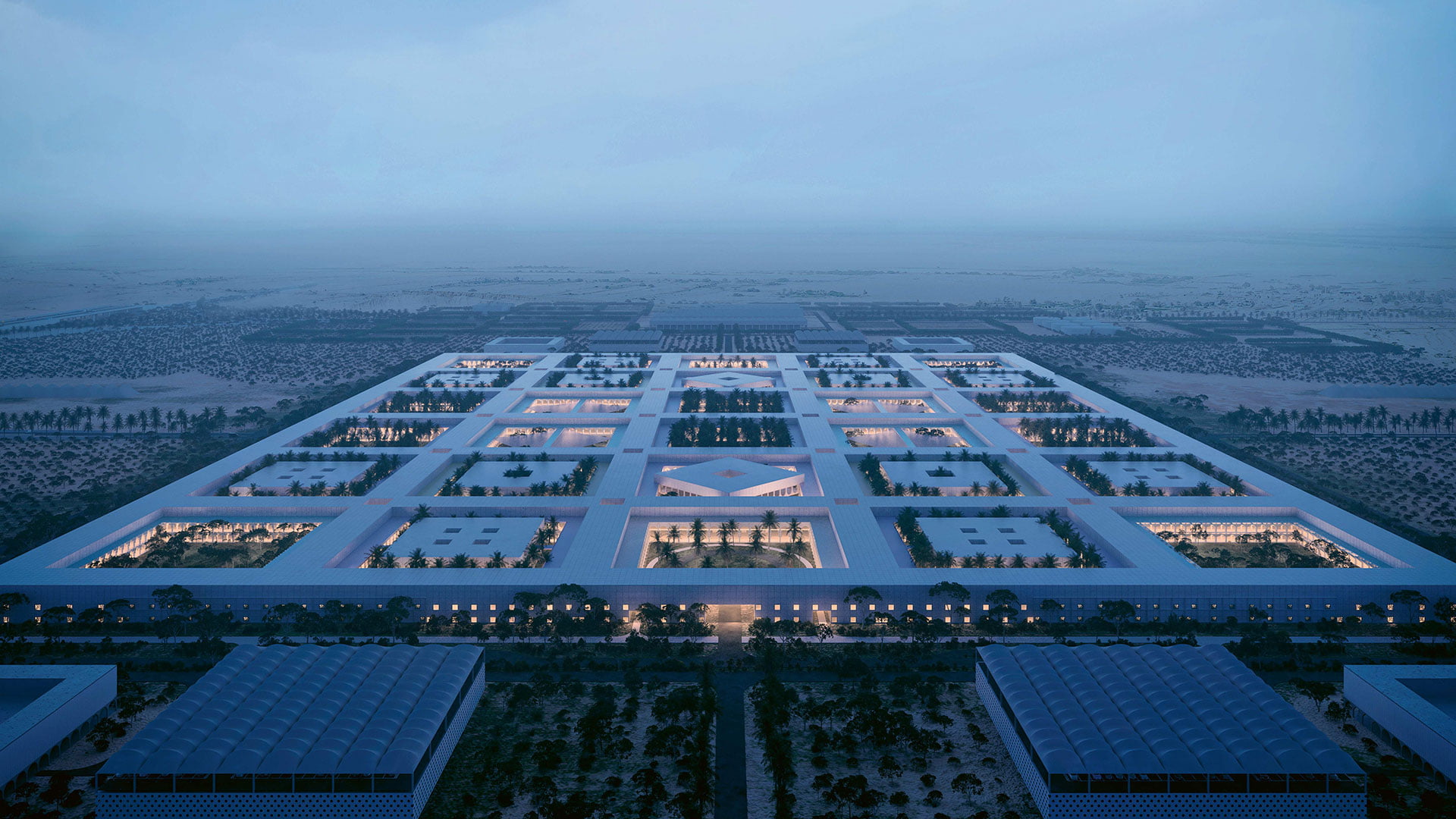 Новая концепция больницы, Катар (+ВИДЕО)