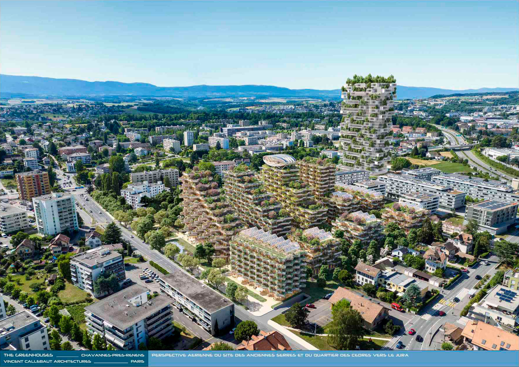 The Greenhouses или архитектура будущего, Лозанна, Швейцария (+ВИДЕО)