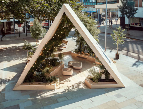 Экологичный треугольник в городской среде