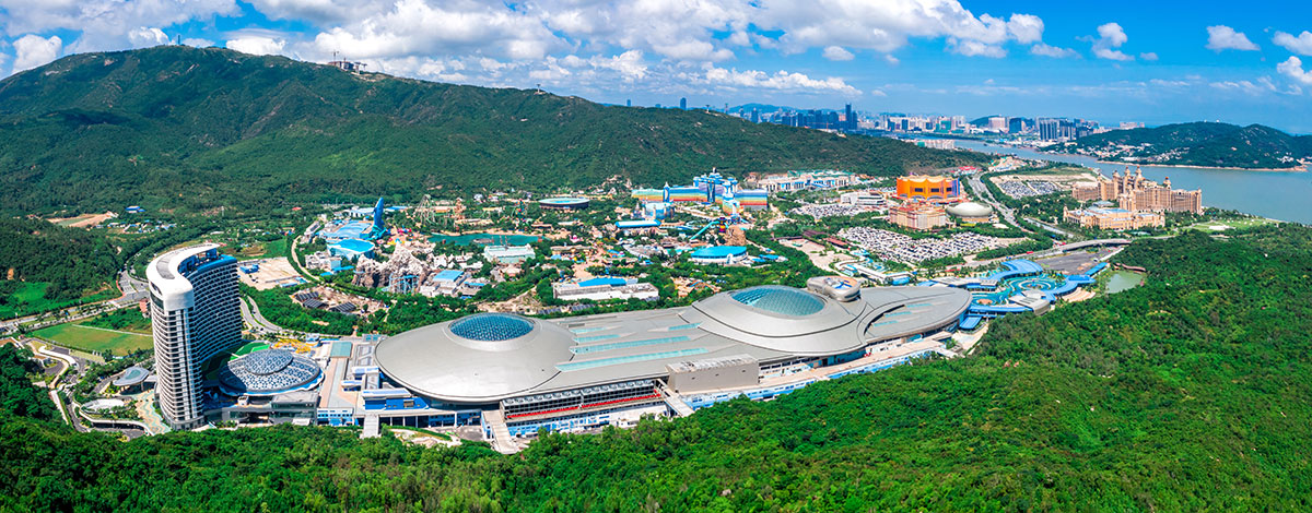 Крупнейший в мире крытый тематический парк, Чжухай, Китай (+ВИДЕО) 1