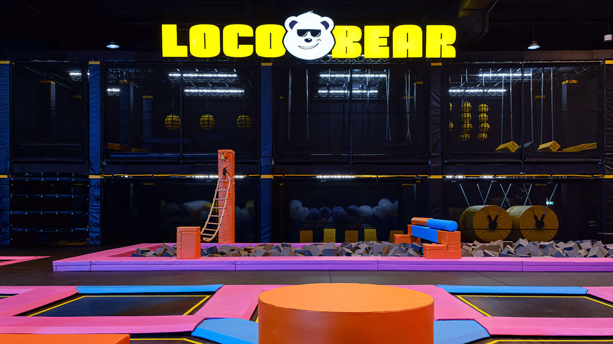 Loco Bear, большой семейный развлекательный центр в Дубае