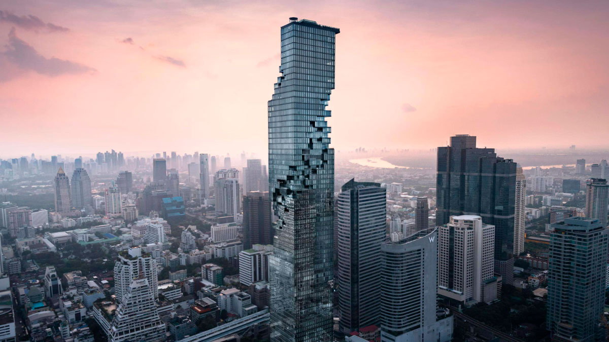 MahaNakhon, «архитектурная дематериализация»