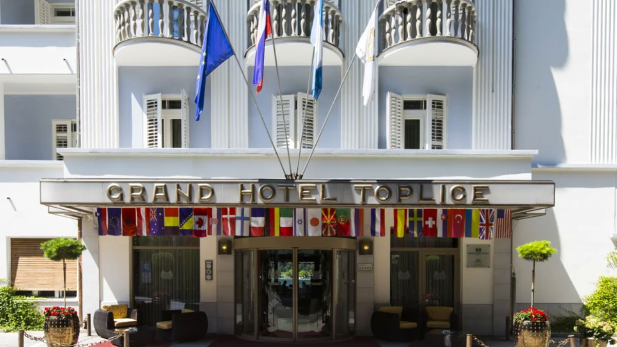 Отели мира: Grand Hotel Toplice, Блед, Словения