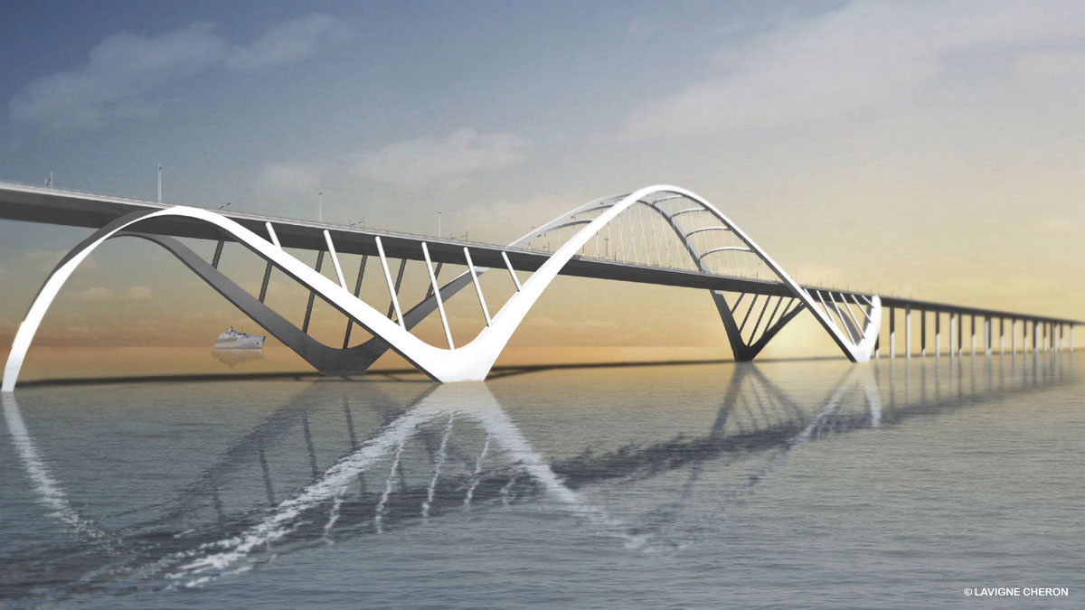 Проект эстакадной автомагистрали между Катаром и Бахрейном