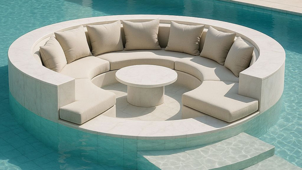 Sunken Lounges: желанный уголок бассейнов